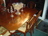 Picture of DINING ROOM SET MAHOGANY