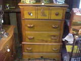 Picture of FOUR DRAWER MAPLE DRESSER